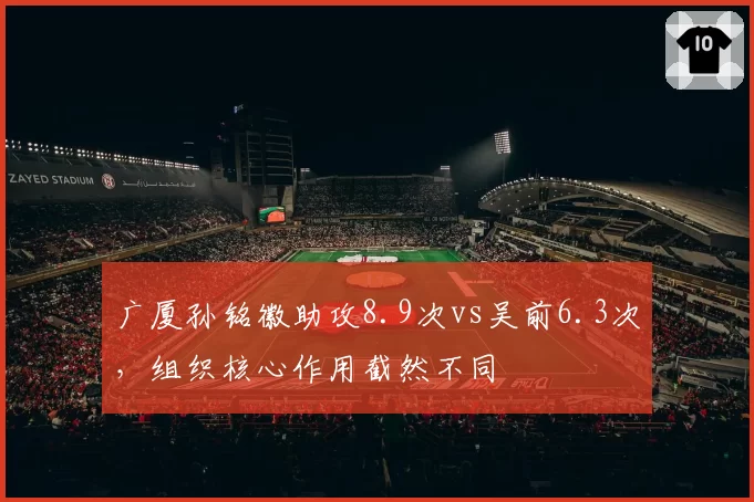 广厦孙铭徽助攻8.9次vs吴前6.3次，组织核心作用截然不同