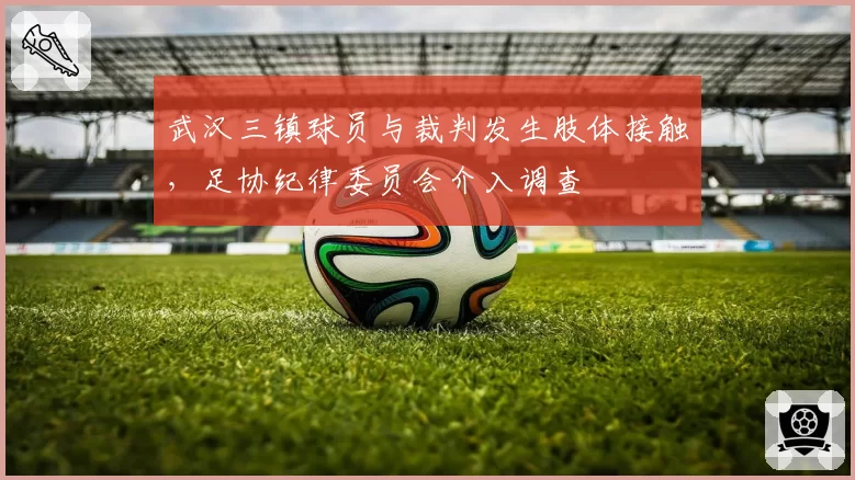 武汉三镇球员与裁判发生肢体接触，足协纪律委员会介入调查